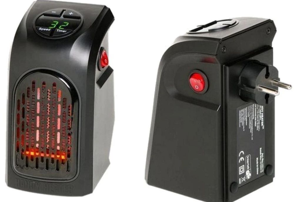 Тепловентилятор Handy Heater мини обогреватель дуйчик 370Вт Led дисплей