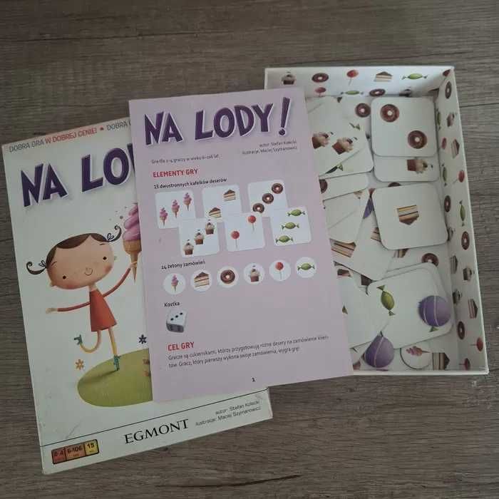 Zestaw gry Na lody UNO magnesy Brain Box CzuCzu
