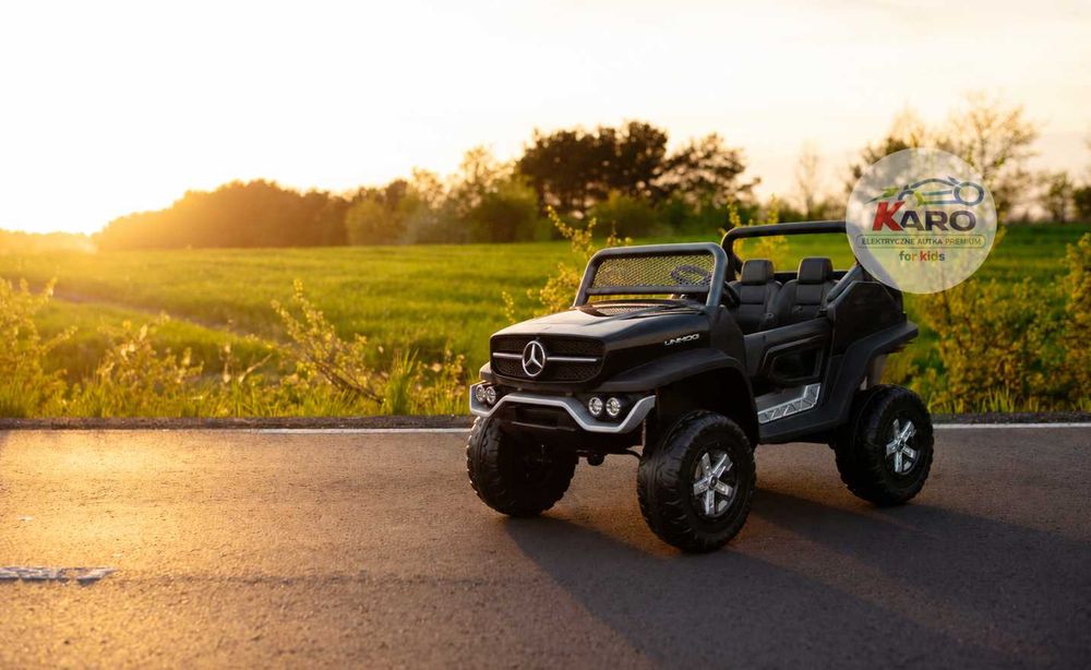 Pojazd na Akumulator Mercedes Unimog S 4x4 4 Silniki EVA