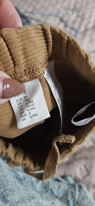 Spodnie h&m rozm 74