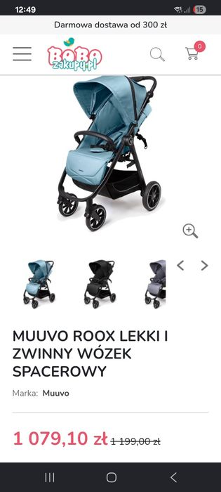 Spacerówka Muvvo Roox