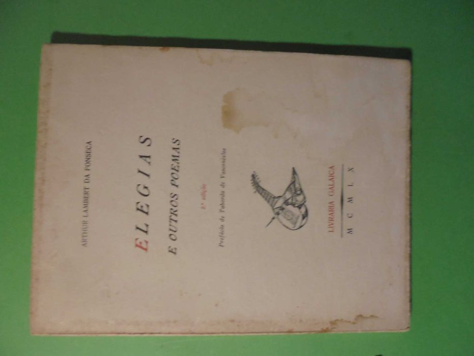 Fonseca (Arthur Lambert da);Elegias e Outros Poemas