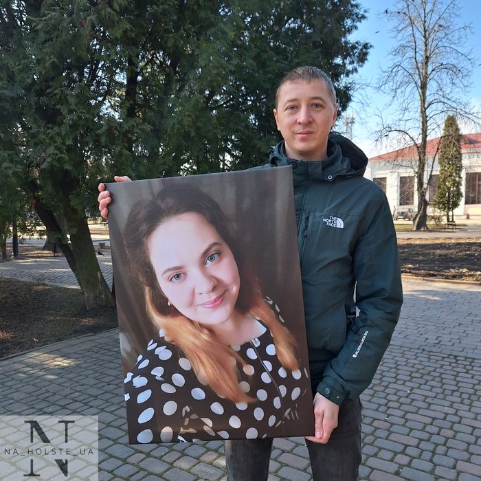 Друк фото на полотні, холсте. Натуральний холст. Печать картин. Друк