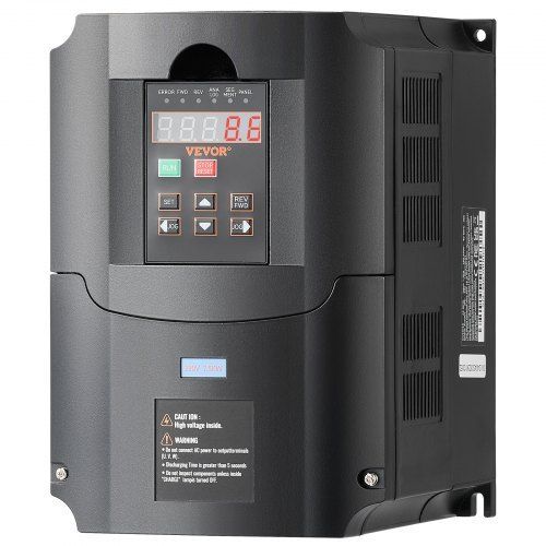 Napęd zmiennej częstotliwości VEVOR 10 km 7 5 kw 35A 220V 1 3 fazy cnc
