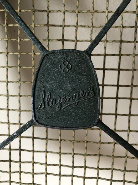 Raquete tenis antiga