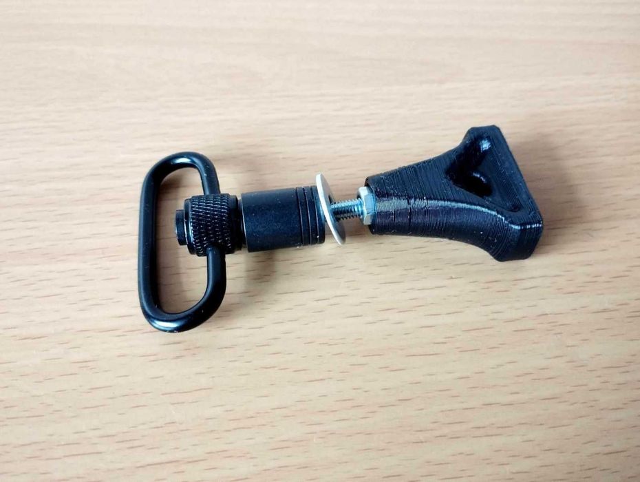 НАБІР антабка QD з гніздом та кріпленням на турецькі приклади АК