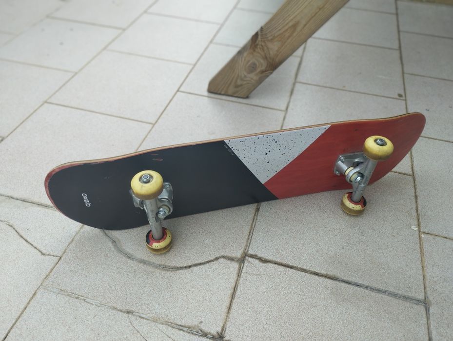 Skate Oxelo Galaxy Maple Wood (red)