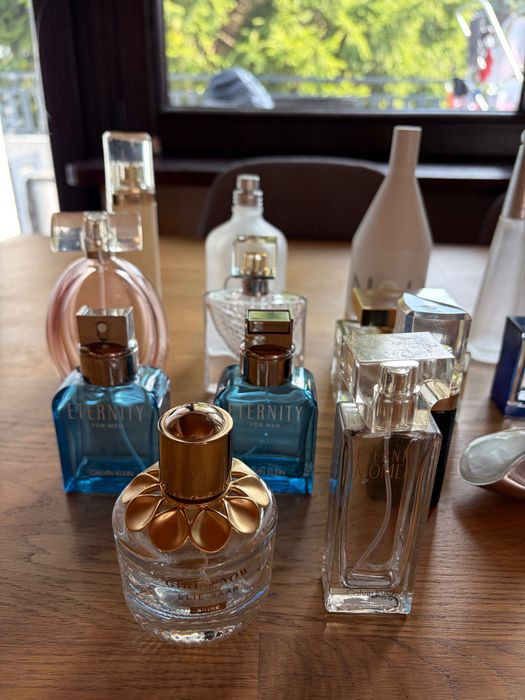 Buteleczki puste po perfumach