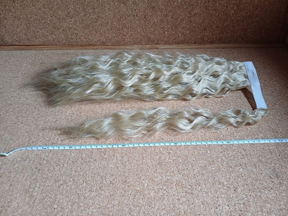 Extensão de cabelo comprido, rabo
de cavalo. Novo.
