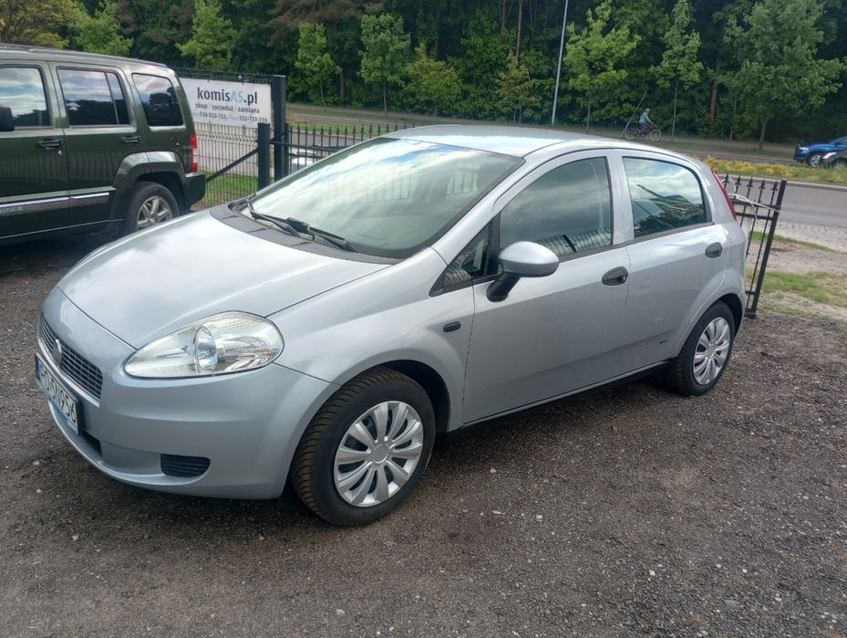 Fiat Grande Punto 1.4B 77KM 2007r * salon PL radio android * TORUŃ