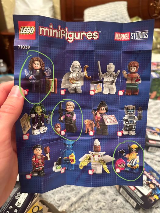 Lego Minifigures Marvel обмен