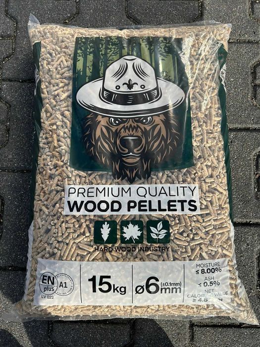 Pelet Premium Pellet sosnowy klasa A1 EN PLUS DOSTAWA