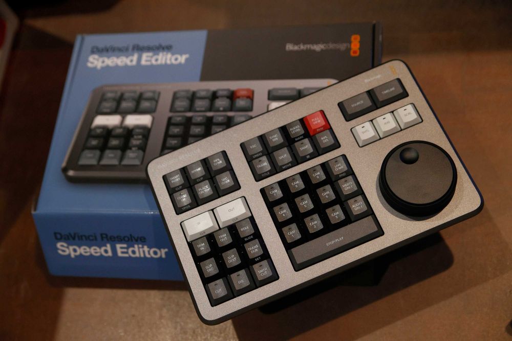 Black Magic Speed Editor - NOVO64729628955649120