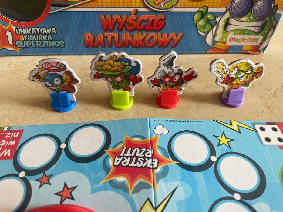 Super Zings - gra planszowa Wyścig Ratunkowy