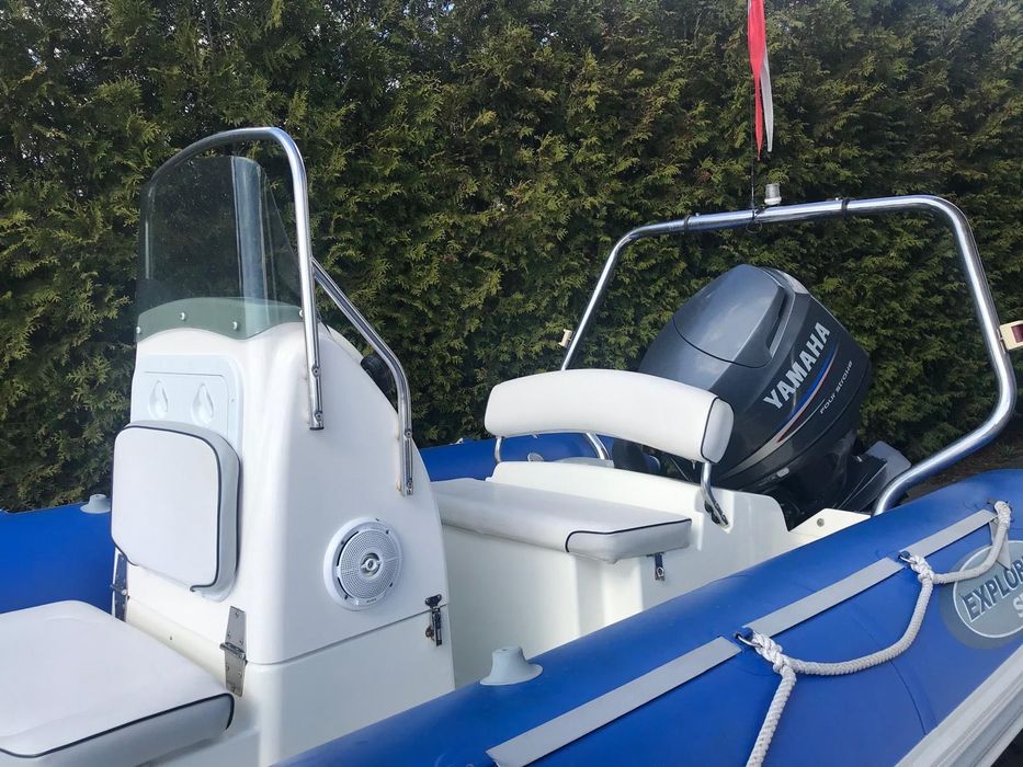 Rib bombard 550 + silnik 80 Km Yamaha