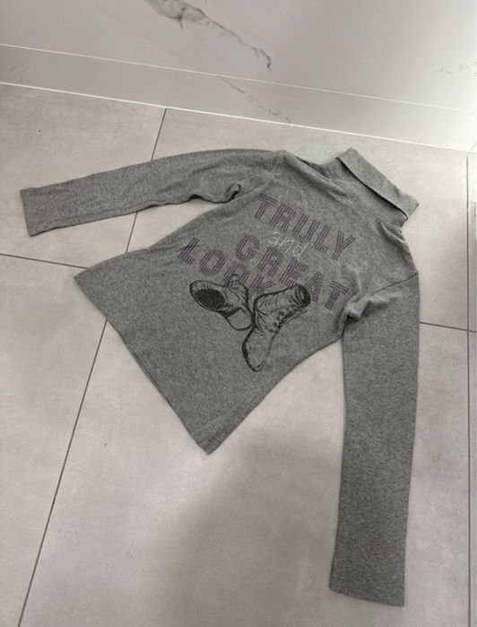 Golf szary dla dziewczynki rozmiar 152cm