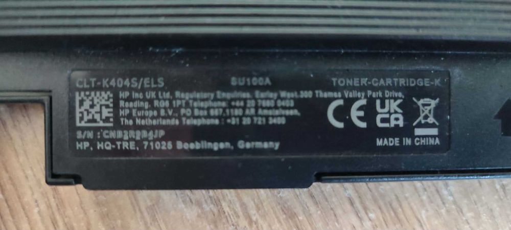 Tonery czarny CLT-K404S  ,żółty TN 247Y ,cyan TN 247C