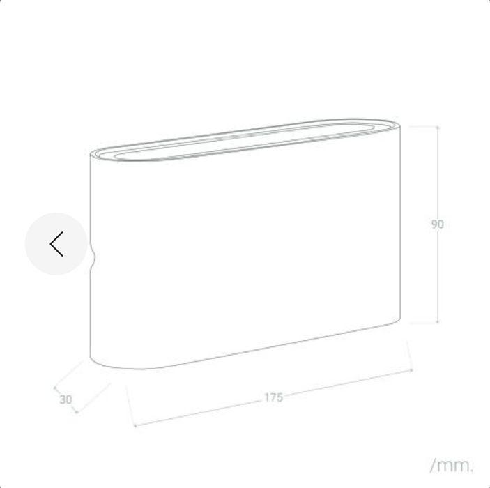 Aplique led exterior