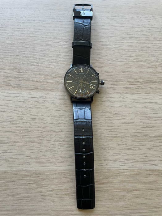 Zegarek Calvin Klein oryginalny męski chronograf stan idealny!