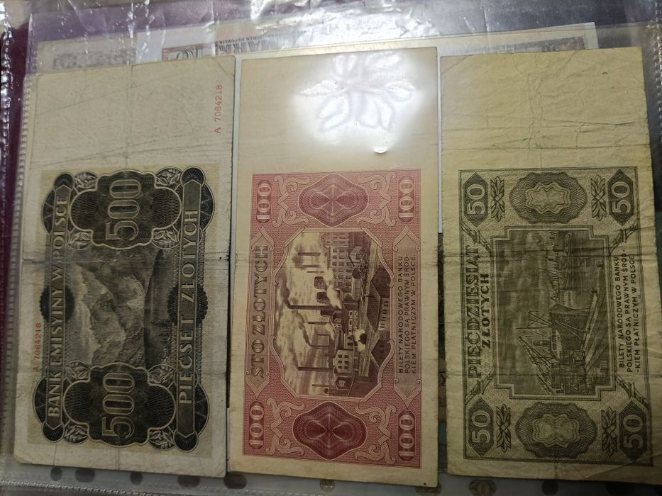 Stare banknoty Polskie