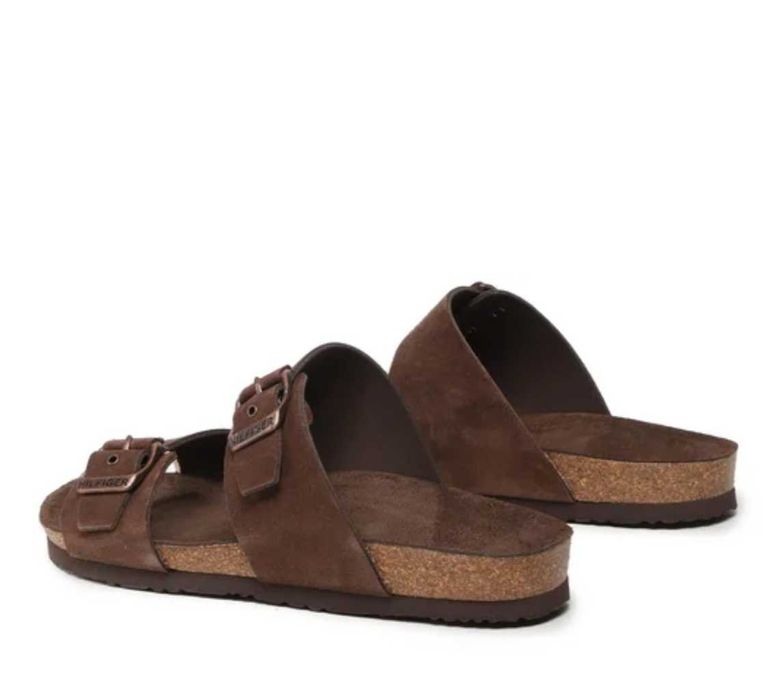 Tommy Hilfiger sandały klapki nowe skóra naturalna 44 28, 5cm
