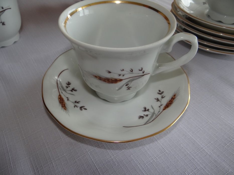 ~700,- NieużywanA PorcelanA KAROLINA DzbaneK + 12 FiliżaneK + ...