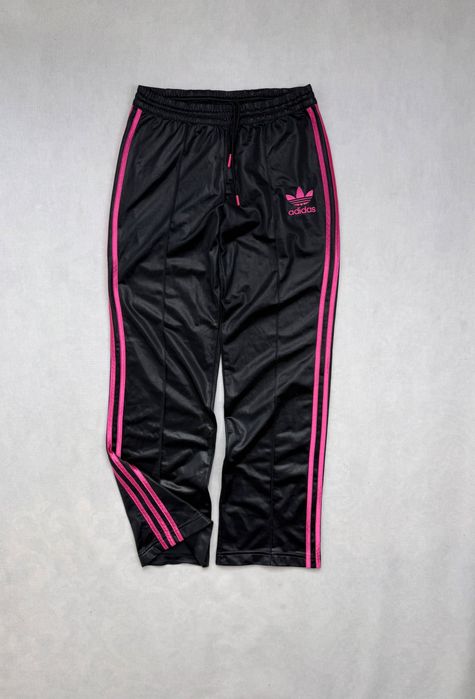 Baggy Spodnie Adidas Chile 62 Track Y2K Różowe Paski