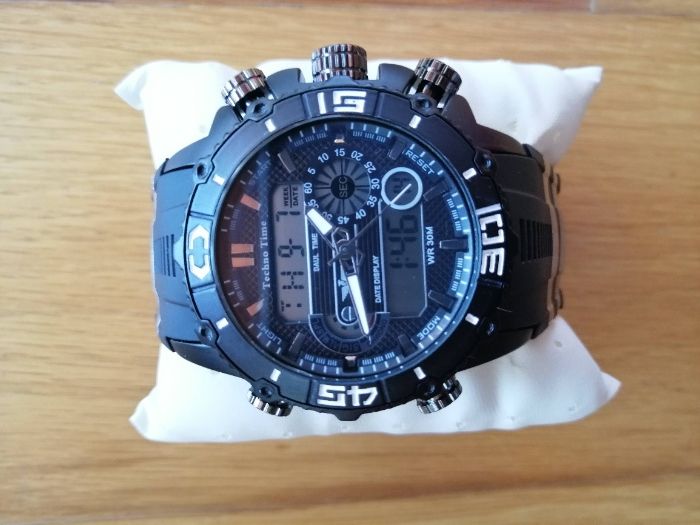 TECHNO TIME - Relógio novo nunca usado