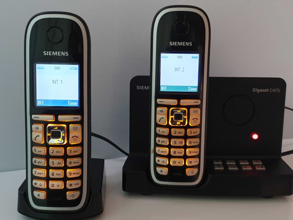 Радіотелефон Siemens Gigaset C475 + два комплекти