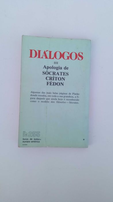 Apologia de Sócrates, Criton, Fedon de Platão