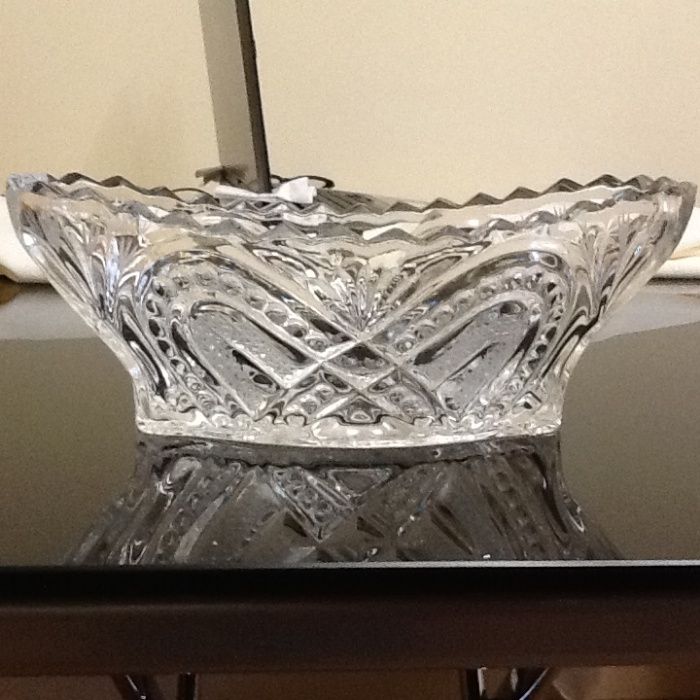 Хрустальные вазы.селедочница времен СССР