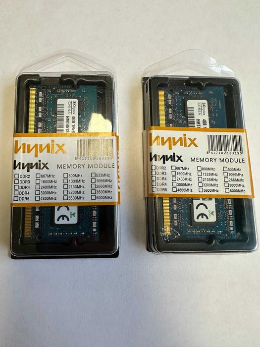 Оперативна пам'ять для ноутбука   DDR 3 4GB SKhynix KOREA