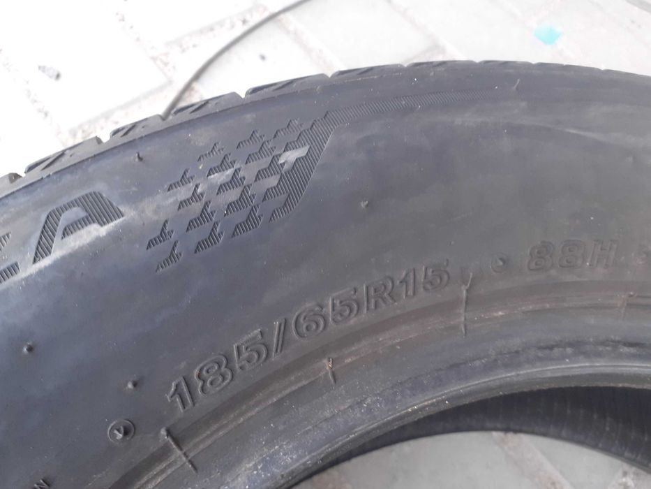 2x używane opony letnie 185/65 R15 Bridgestone 2020 rok GWARANCJA mont