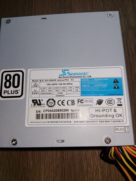 SFX блок живлення  Seasonic SS-350SFE