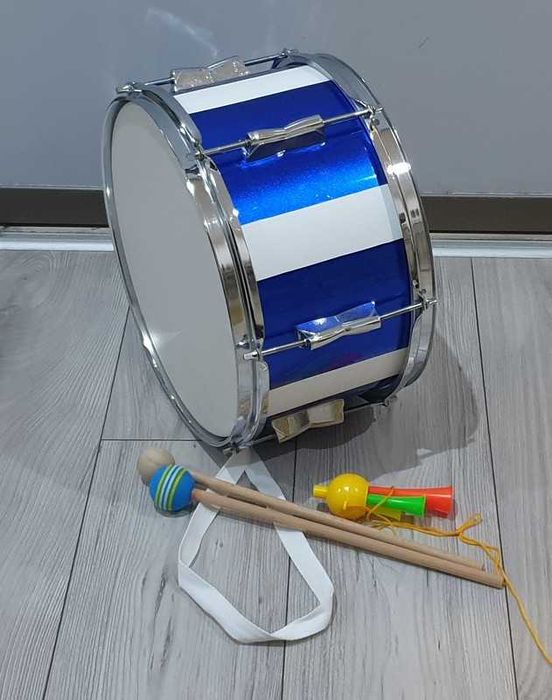 Duży 13 cali głośny bęben biesiadny do kibicowania pasek pałki