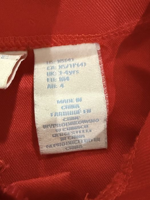 Kostium strój STRAŻAKA 104/110