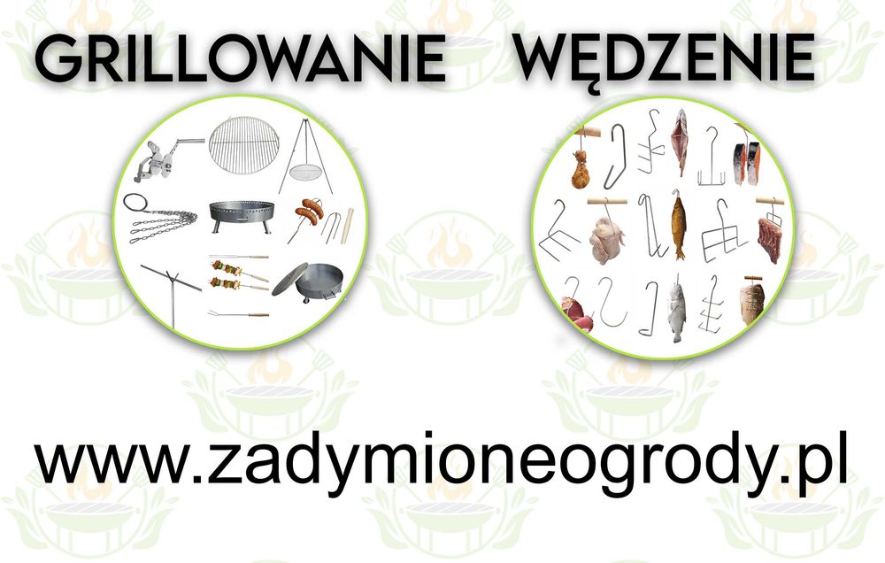 Ruszt do grilla nierdzewny okrągły 50cm -90 różne średnice do trójnogu