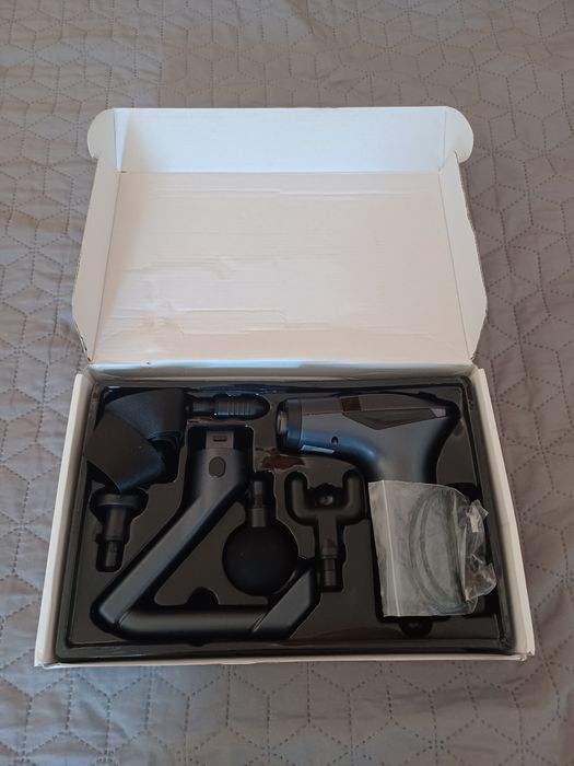 Pistola de Massagem 3 em 1 com Acessórios – Como Nova64552980743555122