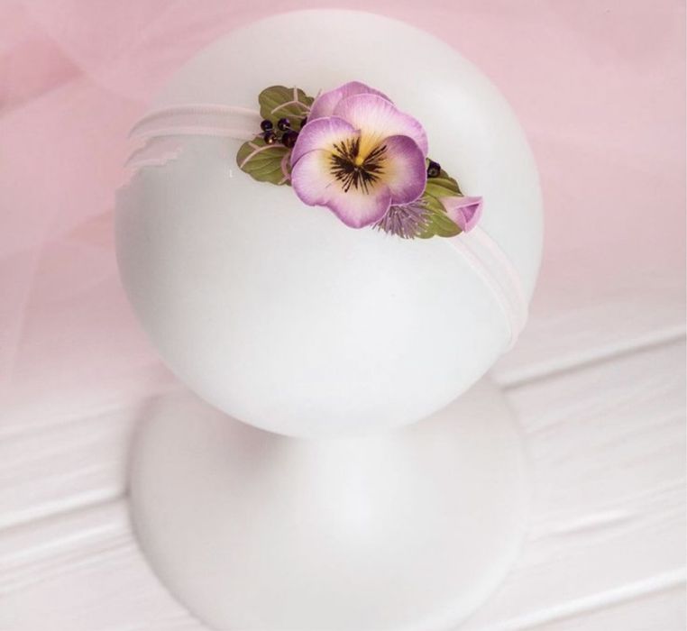 Повязочка фиалка one size