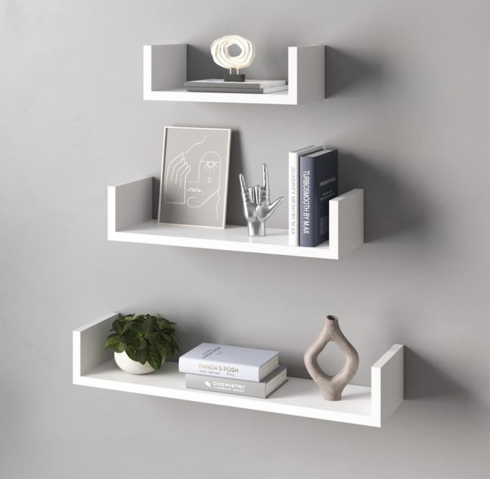 Полка настенная для книг  Поличка навісна Полиця настінна Стелаж