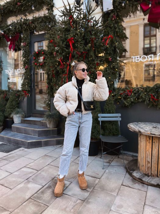 Угги коричневі