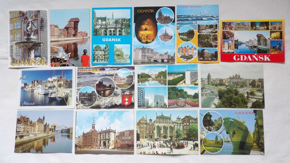 pocztówki Gdańsk