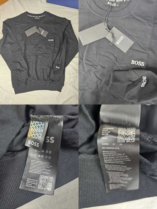 Bluza męska hugo boss premium maly znaczek OUTLET wyszywany