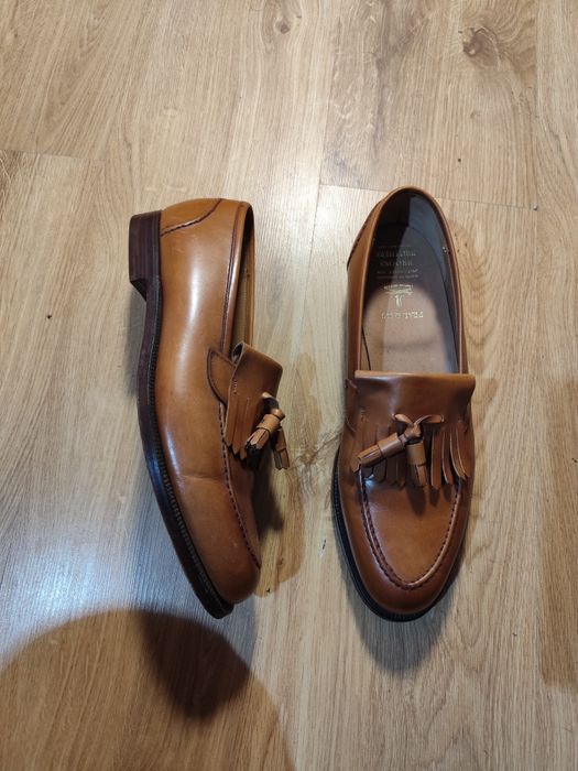 42.5/27-28.5 туфлі  лофери   peal &co brooks brothers