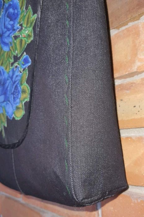 Женская сумка ШОППЕР (из денима)