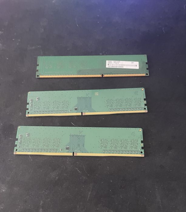 3 pentes memoria ram 4gb ddr4 1600mhz