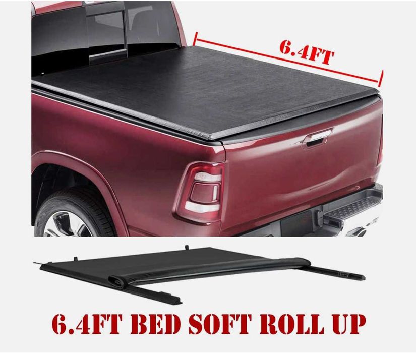 Кришка кузова для 2002-2025 Dodge Ram 1500 / Ford F150 6.4ft (195см)