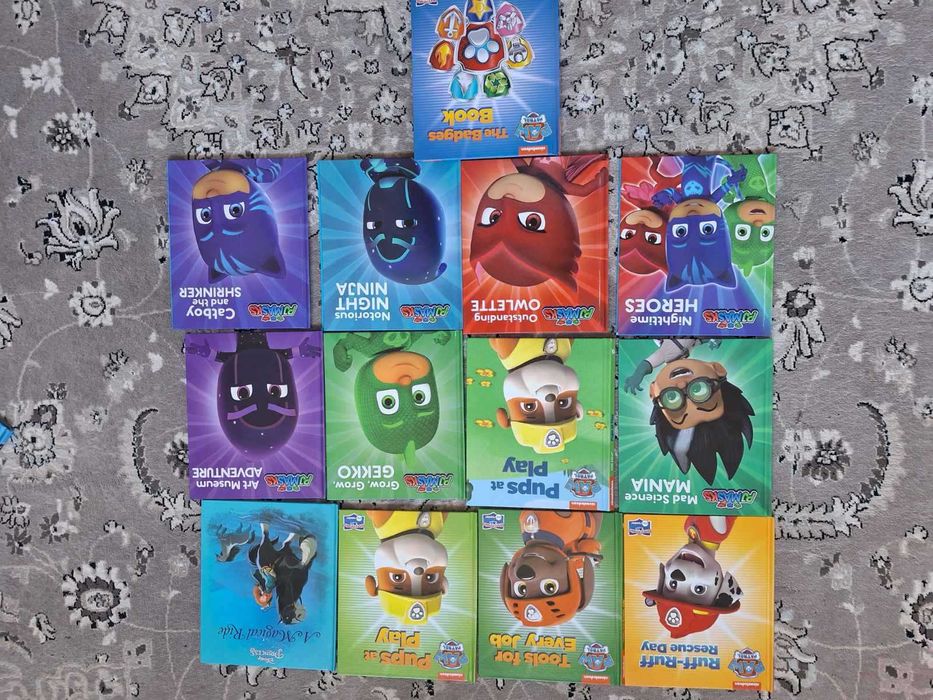 Книги Щенячий патруль+PJ Masks Кетбой англійською