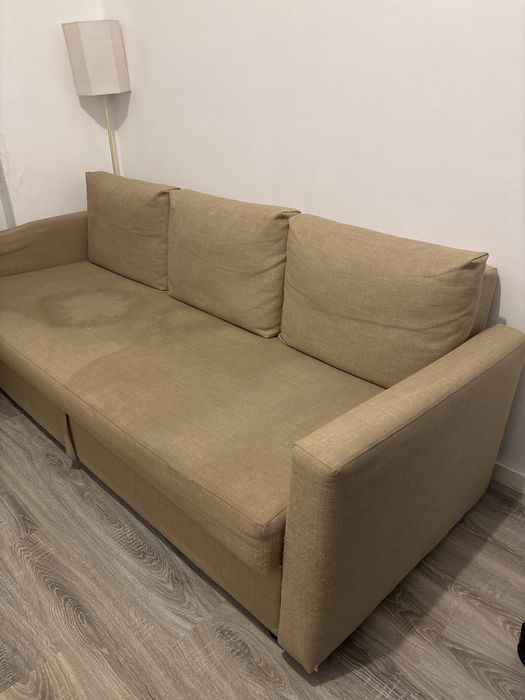 Sofa-Cama 3 Lugares, com arrumação