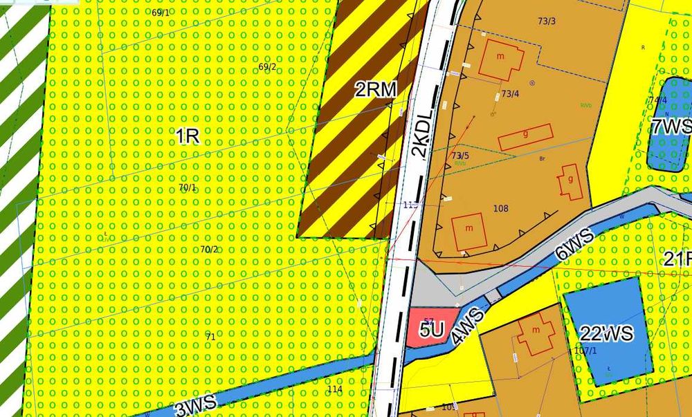 Działka rolno-budowlana z pozwoleniem na wykop stawu